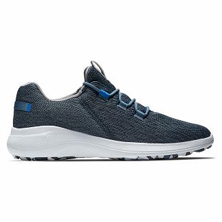 Scarpe Golf Footjoy Uomo Flex Coastal Spikeless Blu Marino/Blu Italia IDT203748